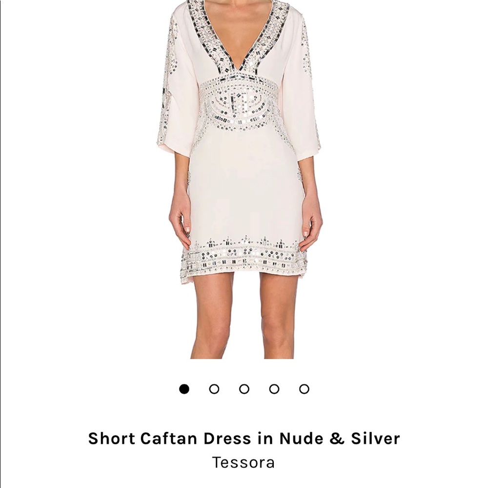 Tessora silk  craftan dress